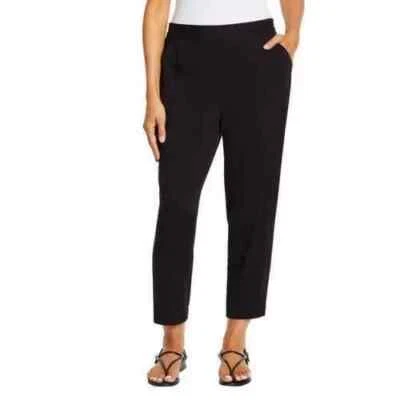 Jessica Simpson Ladies’ Printed Pull-on Pants Size: XL, Color: Black - Image 1 of 4