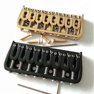 8 Strings Electric Guitar Bridge,Through Body Fixed Bridge BJ2003-8 BJ602 - Picture 1 of 19