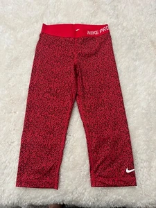 Nike Pro Leggings Gr. Medium Rot Damen Kompression - Bild 1 von 3