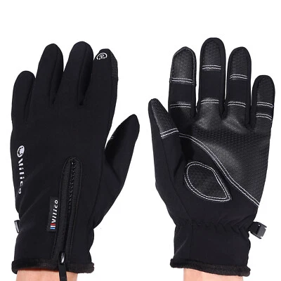 Thermal Windproof Waterproof Winter Gloves Touch Screen Warm Mittens Men Women - Image 1 of 4