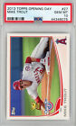 Graded 2013 Topps Opening Day Mike Trout 27 Rookie Cup Rc Card Psa 10 Gem Mint