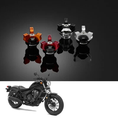 Tapón de llenado de aceite V.2 aluminio CNC ciclistas para Honda Rebel 500 2017-2019 Foto 1 de 4