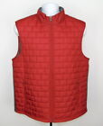  Duluth Trading Red Watershed Hybrid Full ZipThinsulate Vest Mens Size L 