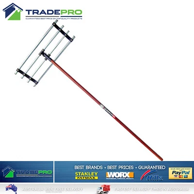 Spear & Jackson Top Soil Spreader Lawn Sand Level Rake Fertilisers Garden PRO - image 1 of 4
