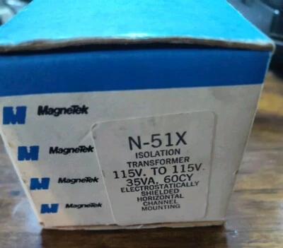 MagneTek N-51X - TRANSFORMER, 115V, 35VA.  New In Box - Image 1 of 2