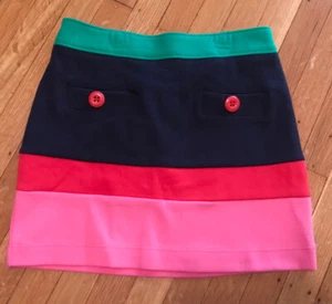Gymboree Brightest in Class Girls Skirt Skort Navy Green Pink Red Size:4 NEW/NWT - Picture 1 of 3