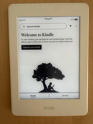 Amazon Kindle Paperwhite (7ª Geração) Wi-Fi E-Reader Branco - Imagem 1 de 3