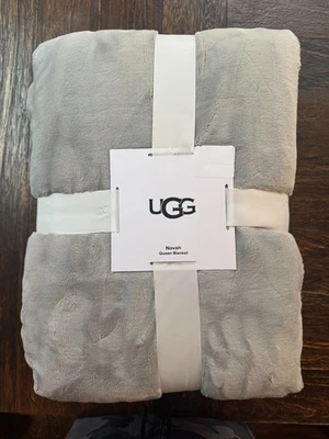 UGG Novah Seal Queen Blanket Comfy Cozy Soft Feel 92”x96” NEW - Image 1 of 2