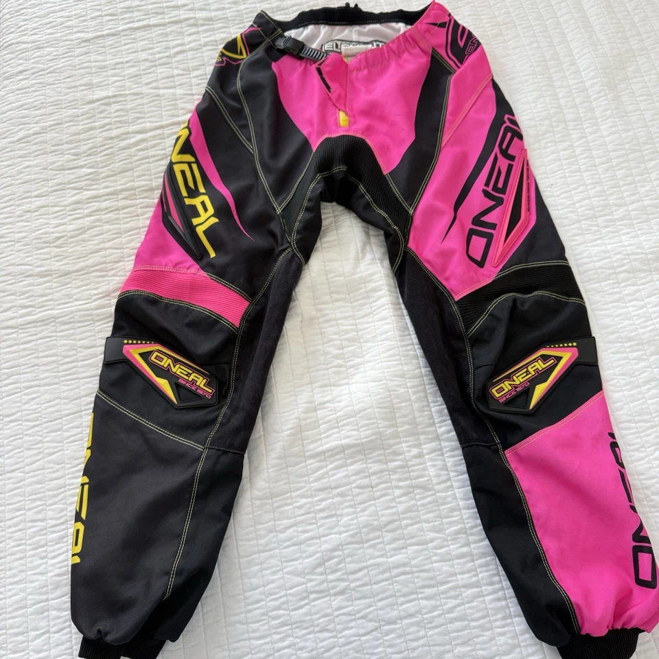 Женские штаны для мотокросса дертбайка O'Neal Element размер 5/6 - Изображение 1 из 4
