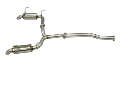 OBX 不锈钢回转排气系统 2000 - 2009 年本田 S2000 AP1 AP2 双 — 第 1/4 张图片