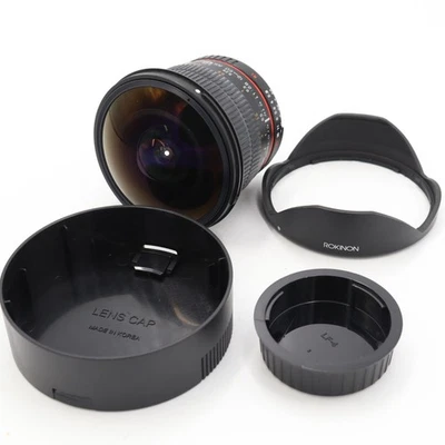 Rokinon 12mm f/2.8 ED AS IF NCS UMC Fisheye Lens (Nikon F) *USED* - Image 1 of 4