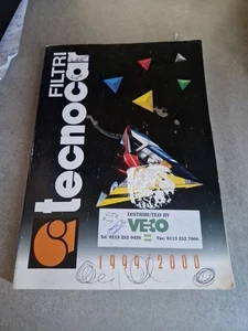 Filtri Tecnocar Filter Parts Book 1999/2000. Reference Catalogue - Picture 1 of 6