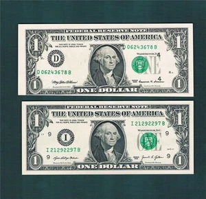 $1.00 1999 Federal Reserve DB-Block w/Unique "MULTI-COMBO" ERROR~Unc.& Handling - Picture 1 of 1