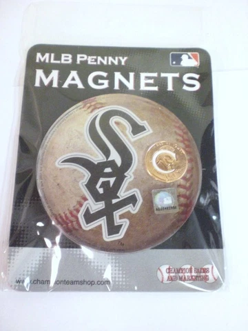 MLB CHICAGO WHITE SOX PENNY MAGNET DECORATED PENNY Cover