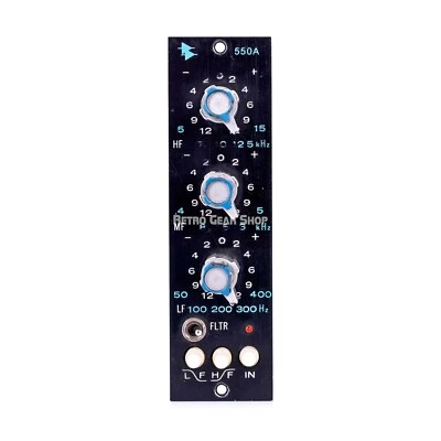 API 550A 3 Band EQ 500 Series Equalizer Vintage Rare - Image 1 of 4