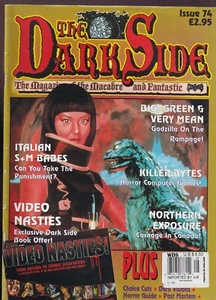 The Dark Side Magazine 74 1997 Big Green and Very Mean GODZILLA - Picture 1 of 2