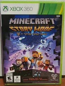 Minecraft: Story Mode Season Pass Disk (Microsoft Xbox 360, 2014) Complete CIB - Picture 1 of 5