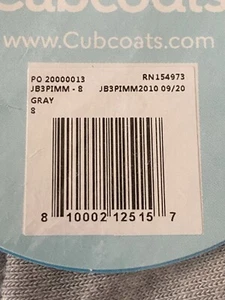 $20 Cubcoats Pimm the Puppy Jogger | Gray - Picture 1 of 17