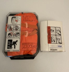 Expired Drager Parat C Smoke Hood EN 403(S) & Training CT For Show - Picture 1 of 6