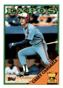 1988 Topps #431 Casey Candaele NM-MT Expos ID:44480