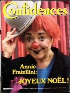 Magazine Confidences 1979: Annie Fratellini_Le Cirque - Foto 1 di 3