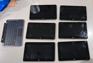 As-is Lot of 6 Dell Latitude 10 ST2 10.8" Touchscreen Z2760 2GB 64GB Win 10 - Picture 1 of 4