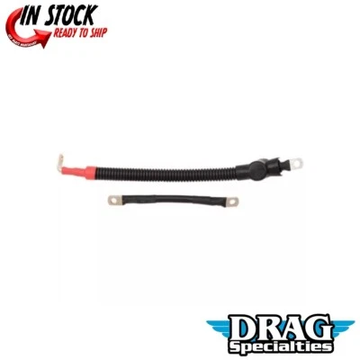 Комплект аккумуляторных кабелей Drag Specialties 2113-0734 для Harley Softail FLST/FXST 09-17 - Изображение 1 из 3