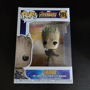 Funko Pop! Vinyl: Marvel Avengers Infinity War Groot 293 W/Protector - Picture 1 of 8