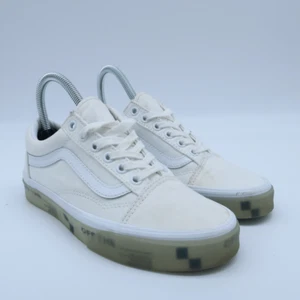 Vans Old Skool Foxing White Translucent Sneakers Women’s Size 5.5 - Picture 1 of 10
