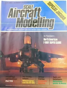 Scale Aircraft Modelling NOV 78 Sepecat Jaguar F-100f Airplane Vintage Magazine - Picture 1 of 6