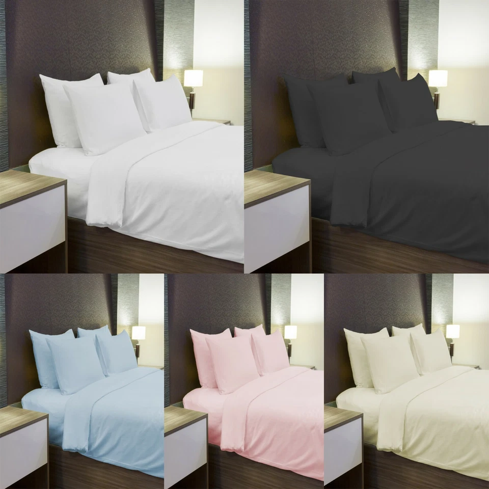 Thermal Flannelette Sheets 100% Brushed Cotton. Fitted Or Flat Bed. Pillow Cases