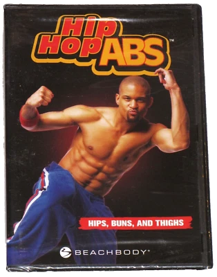Hip Hop ABS Hips Buns And Thighs DVD Beachbody 2007 Factory Seal New - Image 1 of 4