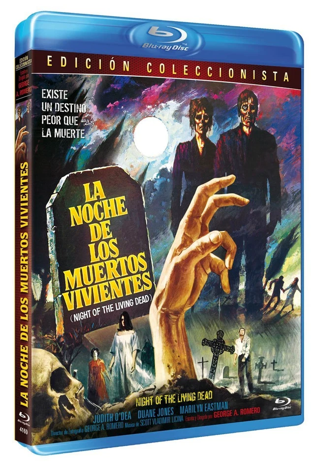 NIGHT OF THE LIVING DEAD (1968) **BLU RAY B** GEORGE A. ROMERO - Image 1 of 1