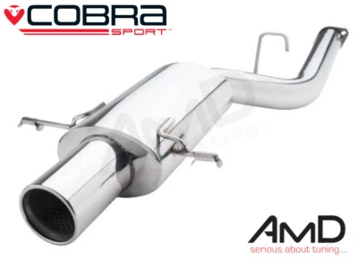 Silenziatore posteriore scarico Cobra adatto a Subaru Impreza WRX STi Turbo 2001-2007 - Immagine 1 di 2