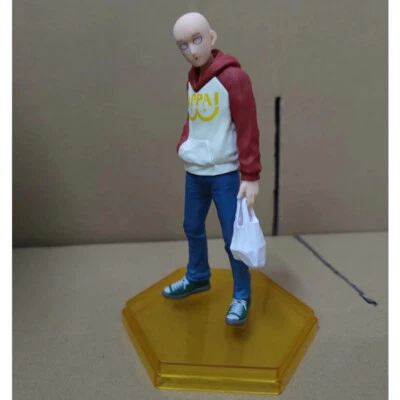 Figura de acción One Punch Man Saitama ropa civil 18 cm juguetes anime estatua caja regalo Foto 1 de 4