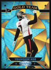 2023 panini certified Younghoe Koo gold team mirror blue /50 #gt-19