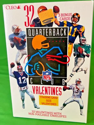 De colección NFL Quarterback Club Vintage San Valentín ¡Nuevo en Paquete! Cleo Foto 1 de 4