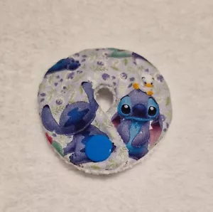 Disney Stitch Tubie / Tummy Pad G-tube, PEG, J-tube, PEGJ, Suprapubic Catheter - Picture 1 of 3