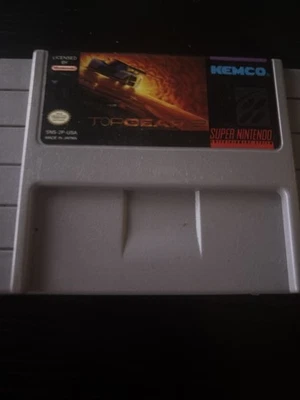 Top Gear Super Nintendo SNES 1992 Kemco Racing Game Cartridge Only - Image 1 of 2