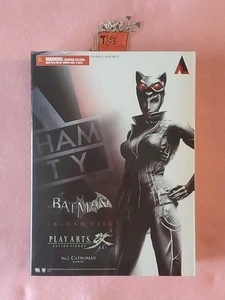 FIGURA DE ACCIÓN PLAY ARTS KAI CATWOMAN BATMAN VILLIAN ARKHAM CITY DC COMICS - Imagen 1 de 6