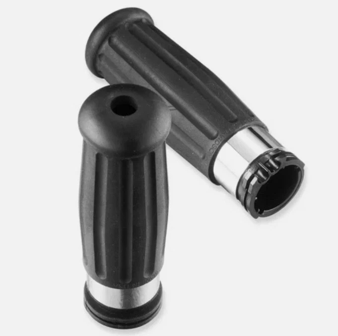 oem Harley 56275-08 Nostalgic Electronic Throttle Hand Grips Pair 08-24 Touring - Image 1 of 4