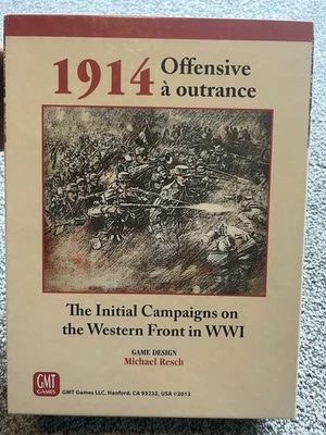 GMT 1914 Offensive Board Game COMPLETE & UNPUNCHED - Image 1 of 4