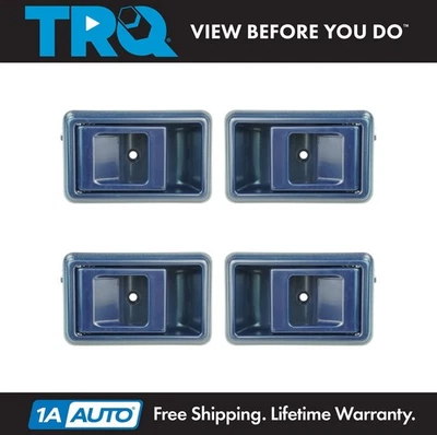 TRQ Front & Rear Blue Inner Interior Inside Door Handles 4 Piece Set for Corolla Foto 1 de 4