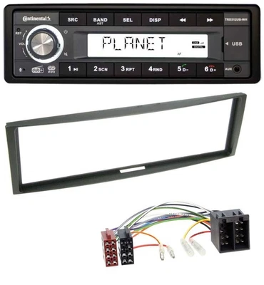 Continental USB 1DIN AUX DAB MP3 Autoradio für Renault Megane Megane Scenic Modu - Bild 1 von 4