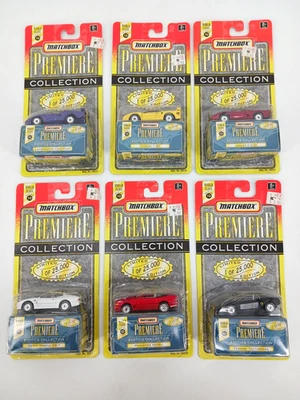 Matchbox World Class Series 10 Premiere Exotic Collection Complete Set of 6 1997 - Image 1 of 4