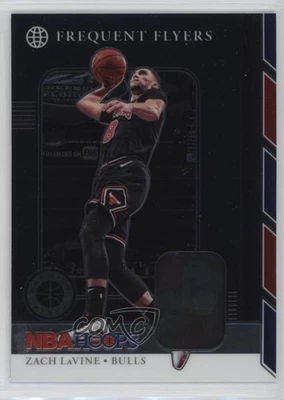 2019-20 Panini NBA Hoops Premium Stock Frequent Flyers Zach LaVine #7 - Image 1 of 2