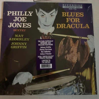 PHILLY JOE JONES Sextet -Blues For Dracula (LP)*Coffin Velvet Purple SEALED 2025 - Image 1 of 2