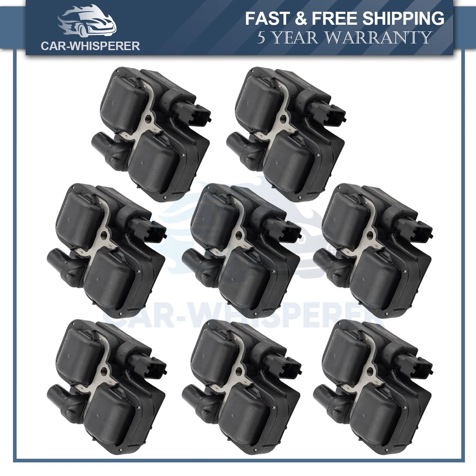 Set of 8 Ignition Coils UF359 For Mercedes-Benz E500 ML500 E55 CLK55 1998-2010 - Image 1 of 4