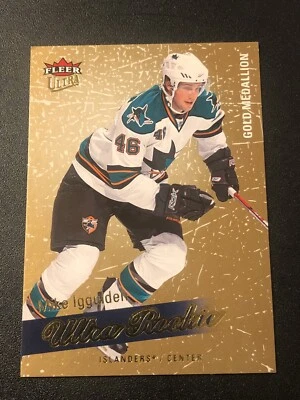 2008-09 Fleer Ultra Ultra Rookie Gold Medallion Mike Iggulden #213 Rookie - Image 1 of 2