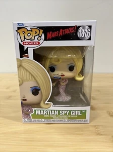 Funko POP! Movies Mars Attacks Martian Spy Girl Vinyl Figure #1876 - Picture 1 of 6